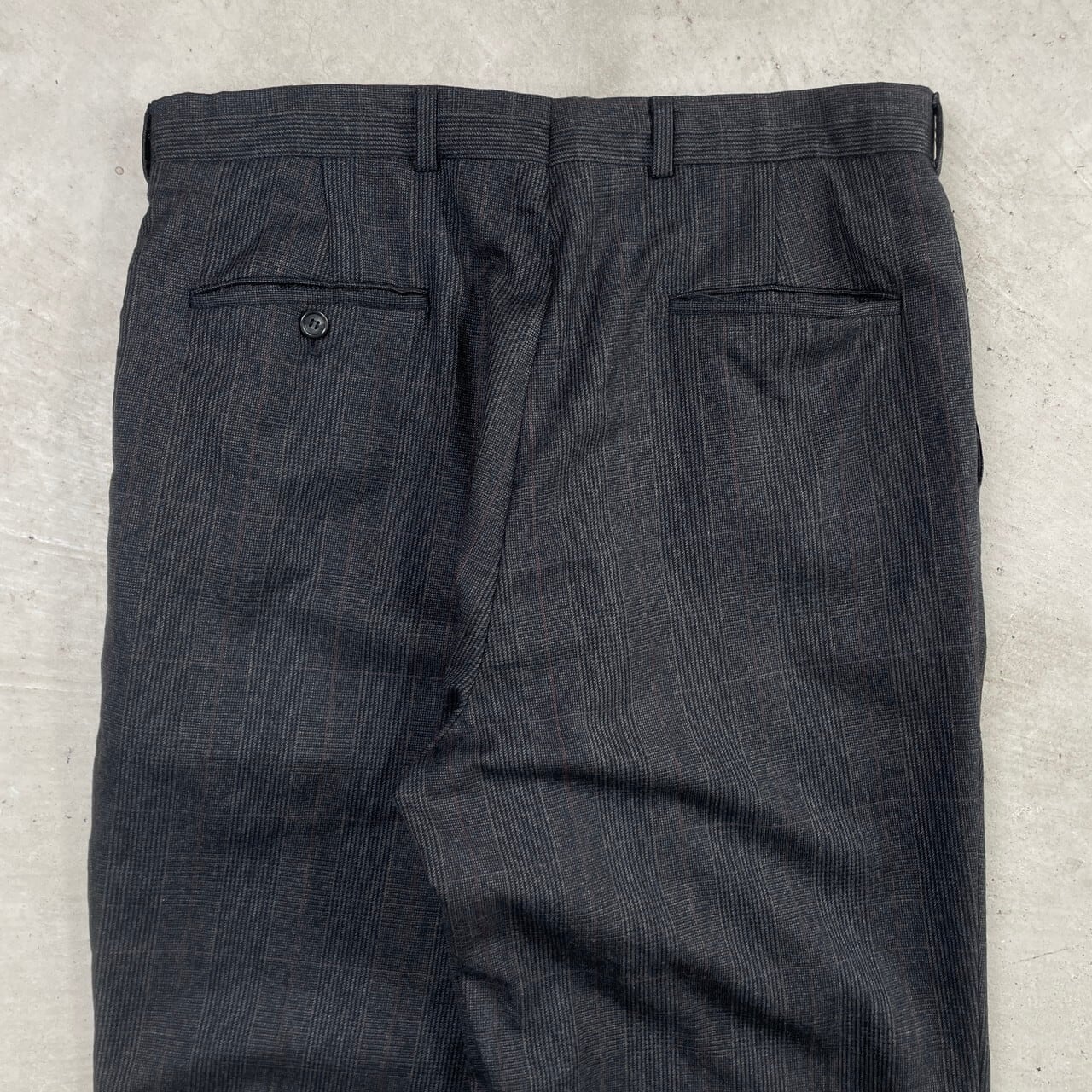 90年代 Burberry's バーバリー ウールスラックスパンツ 2タック ワイド