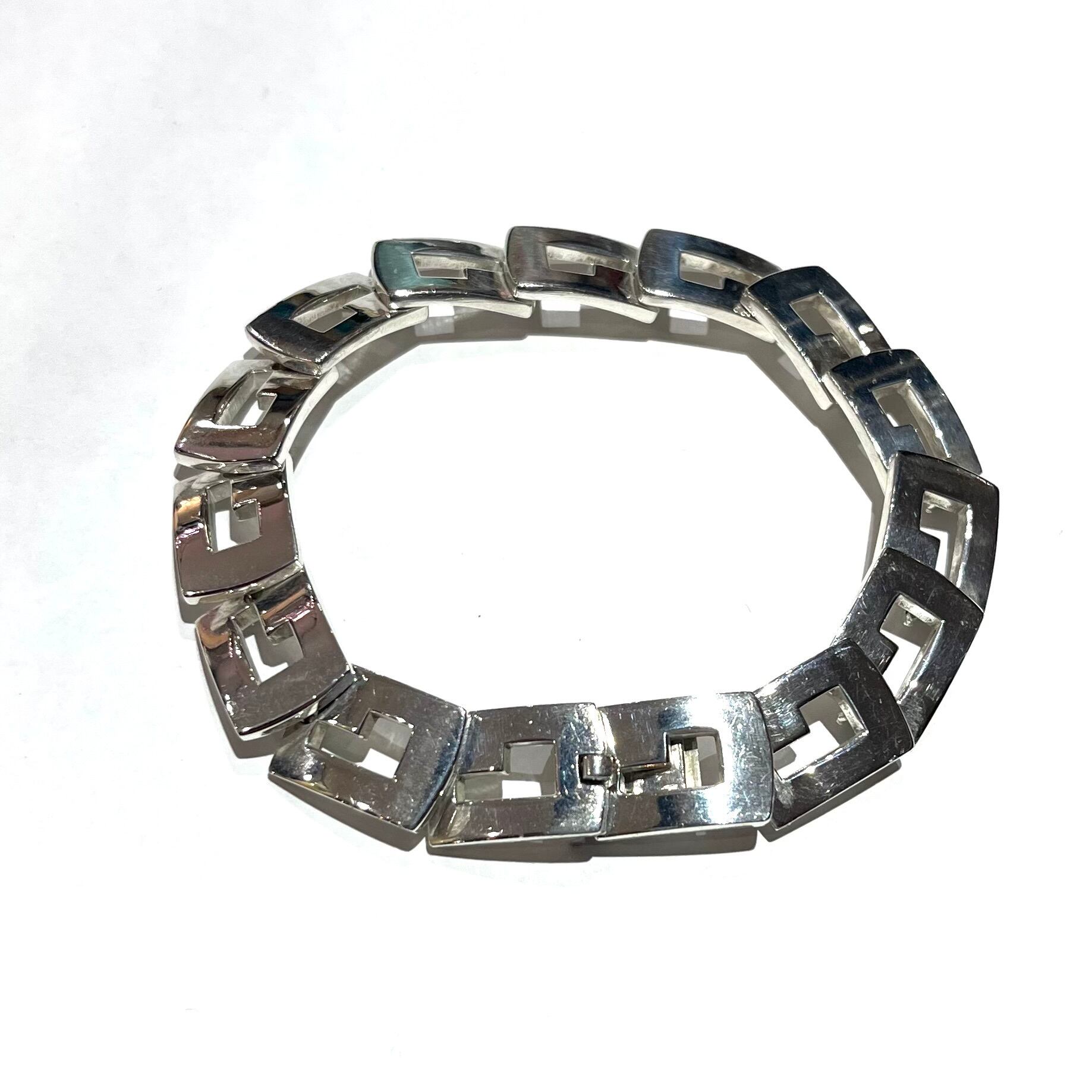 GUCCI】2156 グッチ Gモチーフシルバー925 チェーンブレスレット