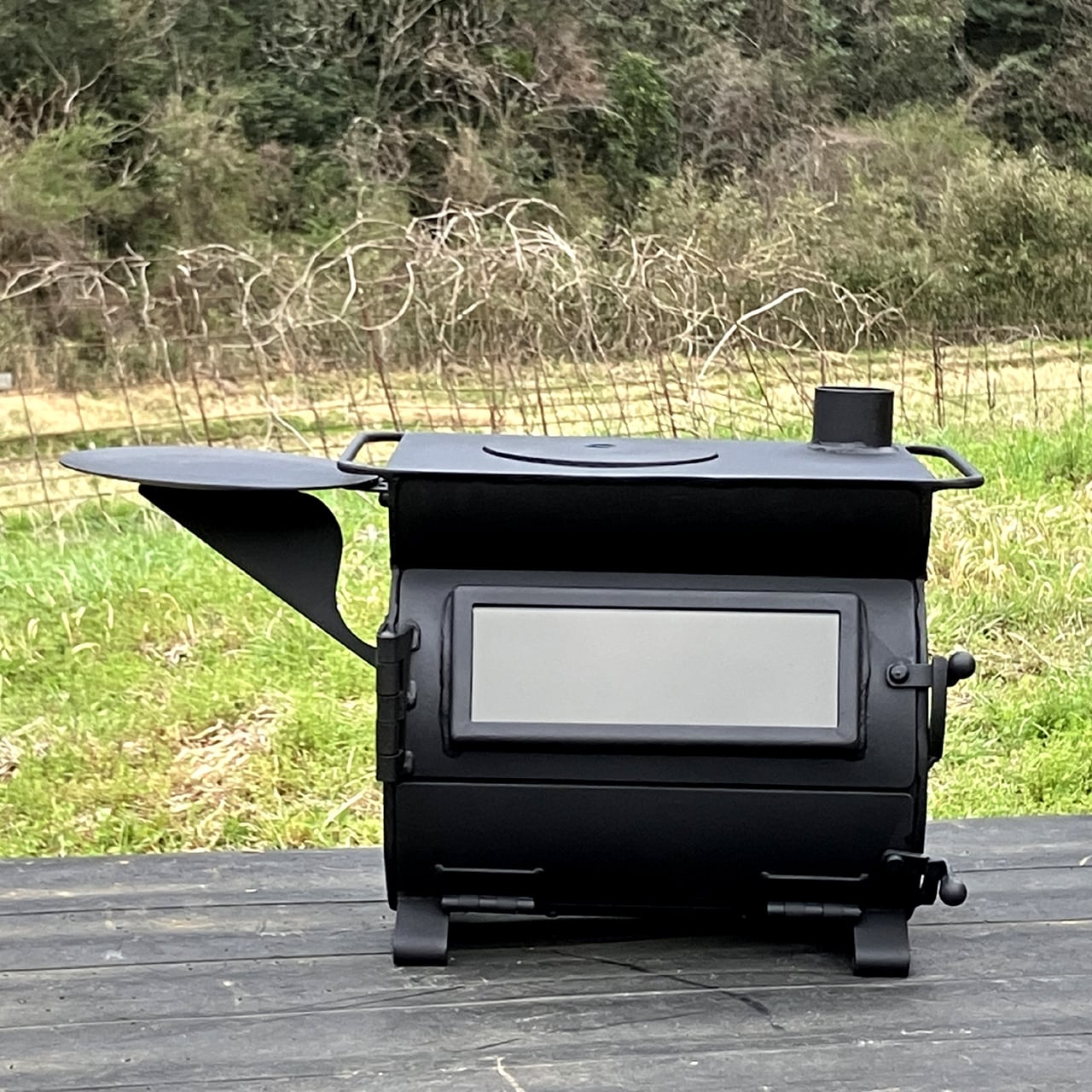 DAXmini】 アウトドアストーブ キャンプストーブ オーブン付き薪