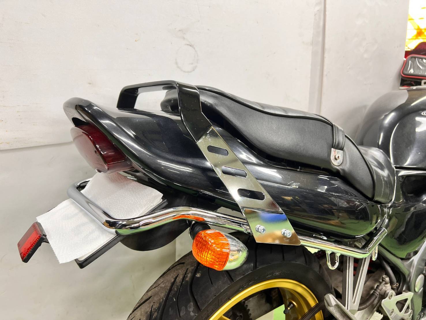 バリオス2 オリジナル ドレスアップ タンデムバー ノーマルテール