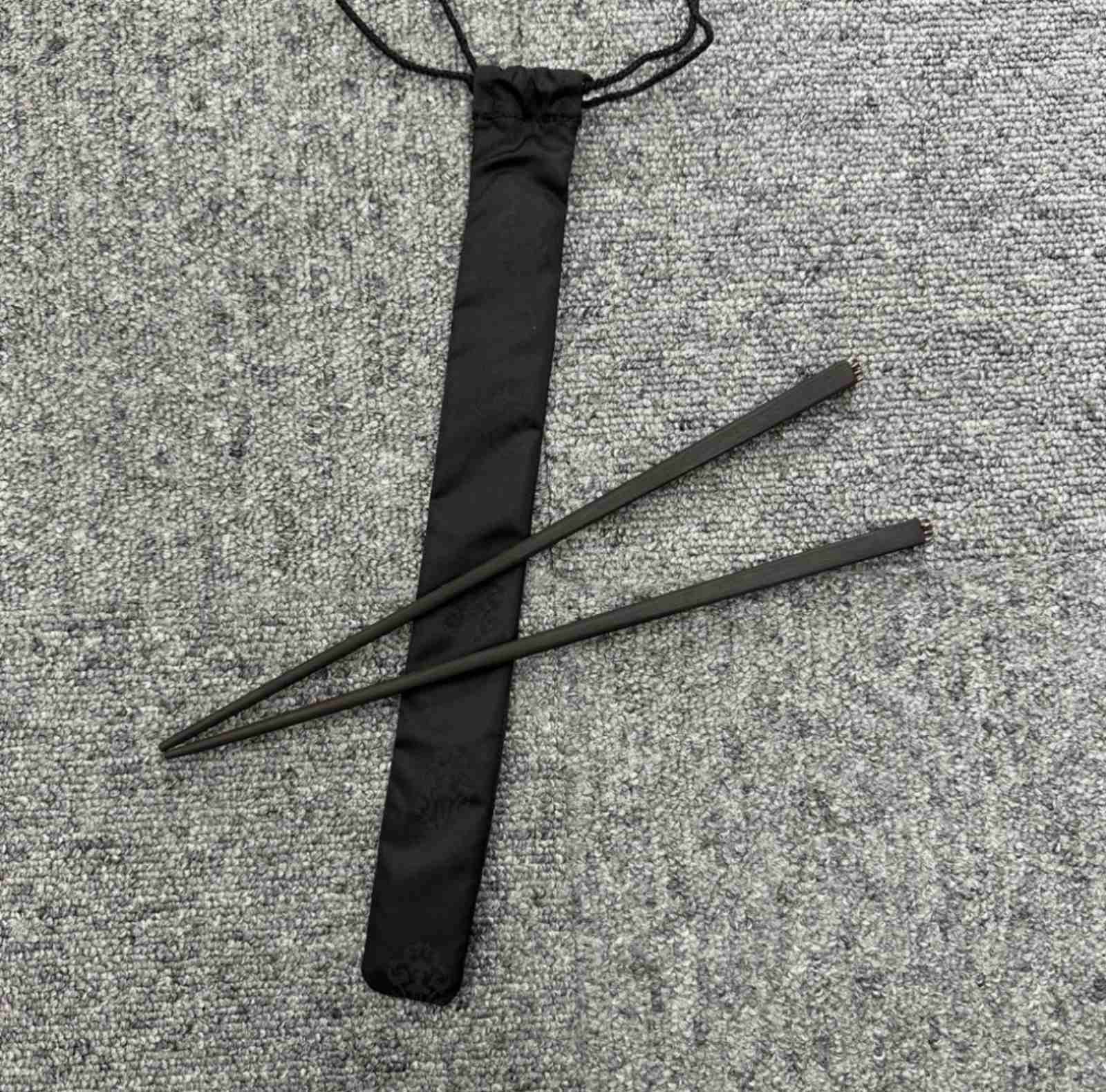 CHROME HEARTS クロムハーツ チョップスティック エボニー製 ウッド箸