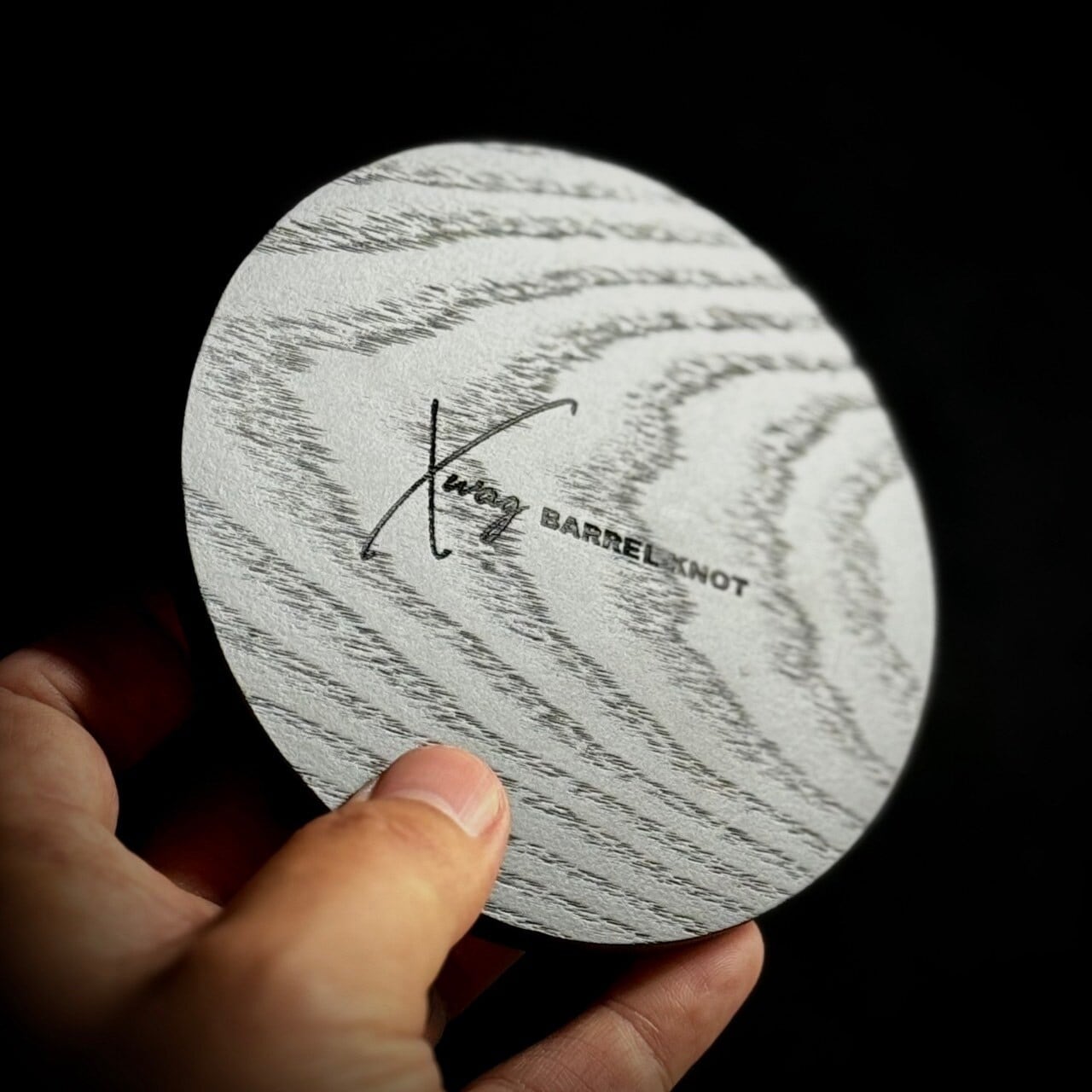 XWAG PRODUCTS X-PLATE with 槌目コースター BARREL KNOTコラボ