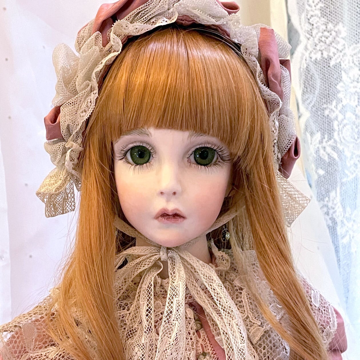 ベラ（約63cm）ビスクドール 三輪輝子作品 | 創作人形館ミワドールBASE店