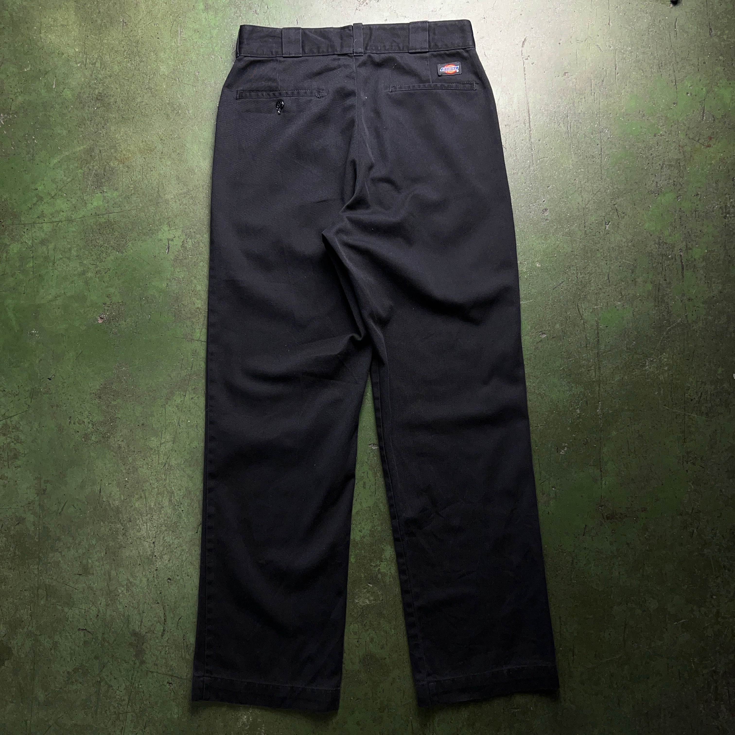 90's Dickies Black Work Pants W32 90年代 ディッキーズ ブラック