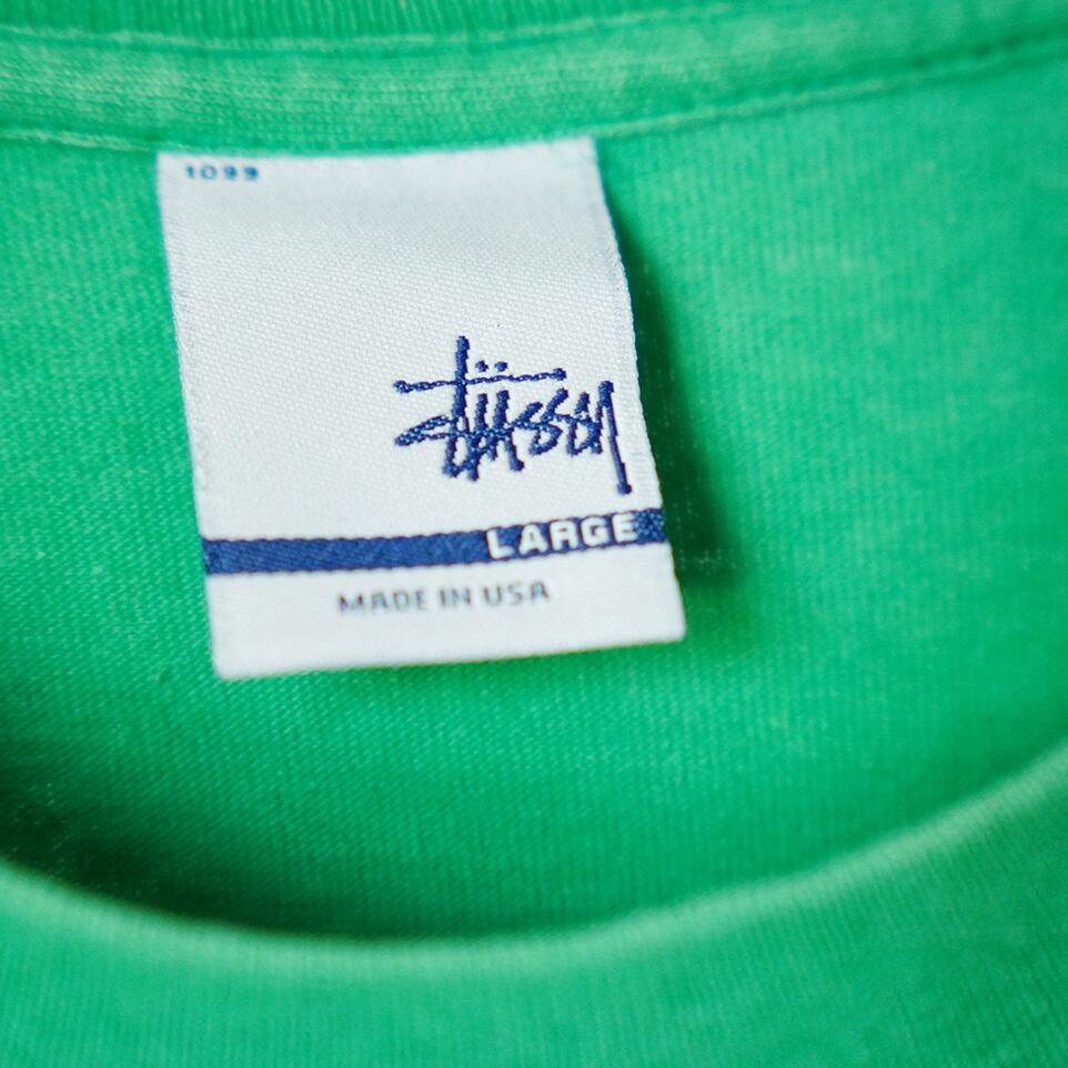 00s Old Stussy ステューシー／銀タグ・Made in USA・デザインロゴ