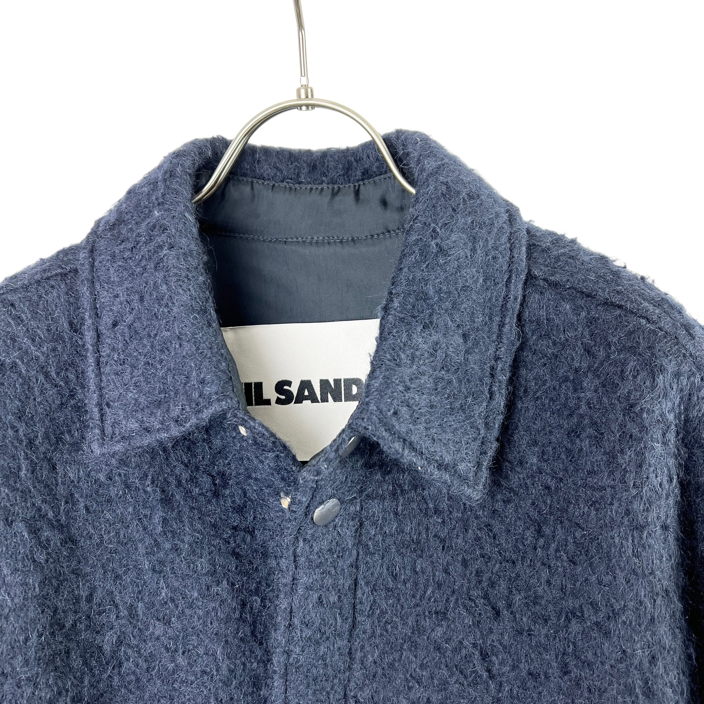 JILSANDER(ジルサンダー) モヘヤ混パデットシャツジャケット Mohair