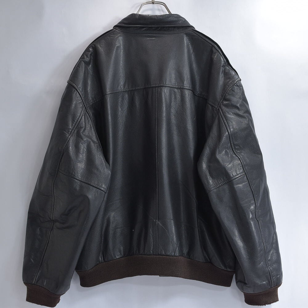 80s～ アメリカ製 L.L.Bean エルエルビーン A-2タイプ フライトレザー