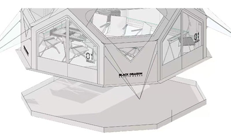 01 Palace 天宫 | Black Dragon Japan