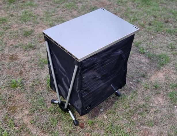 ステンレス天板 スノーピーク メッシュラックスタンド CK-055