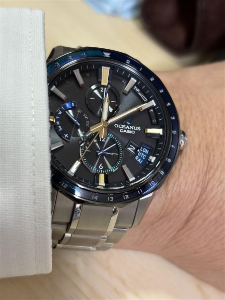 カシオ オシアナス マンタ 限定モデル OCW-S4000C-1AJF投稿画像・動画