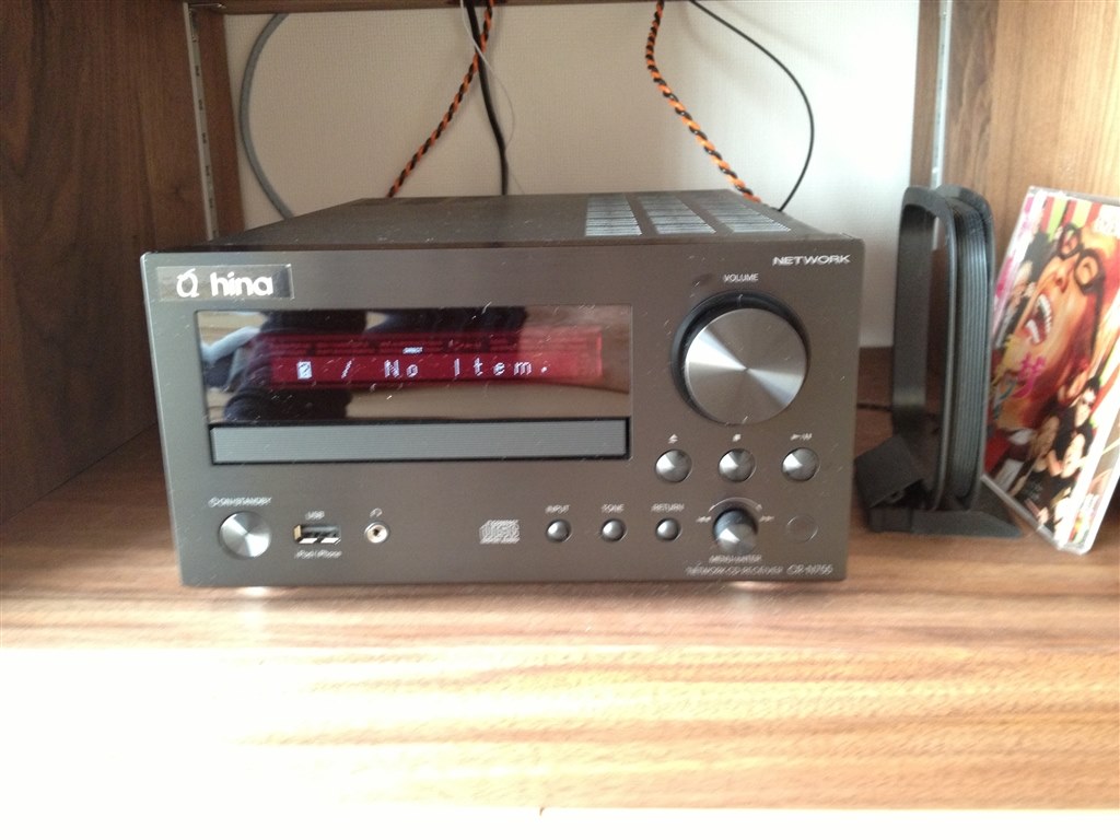 インターネットラジオが聞けません。』 ONKYO CR-N755(B) [ブラック