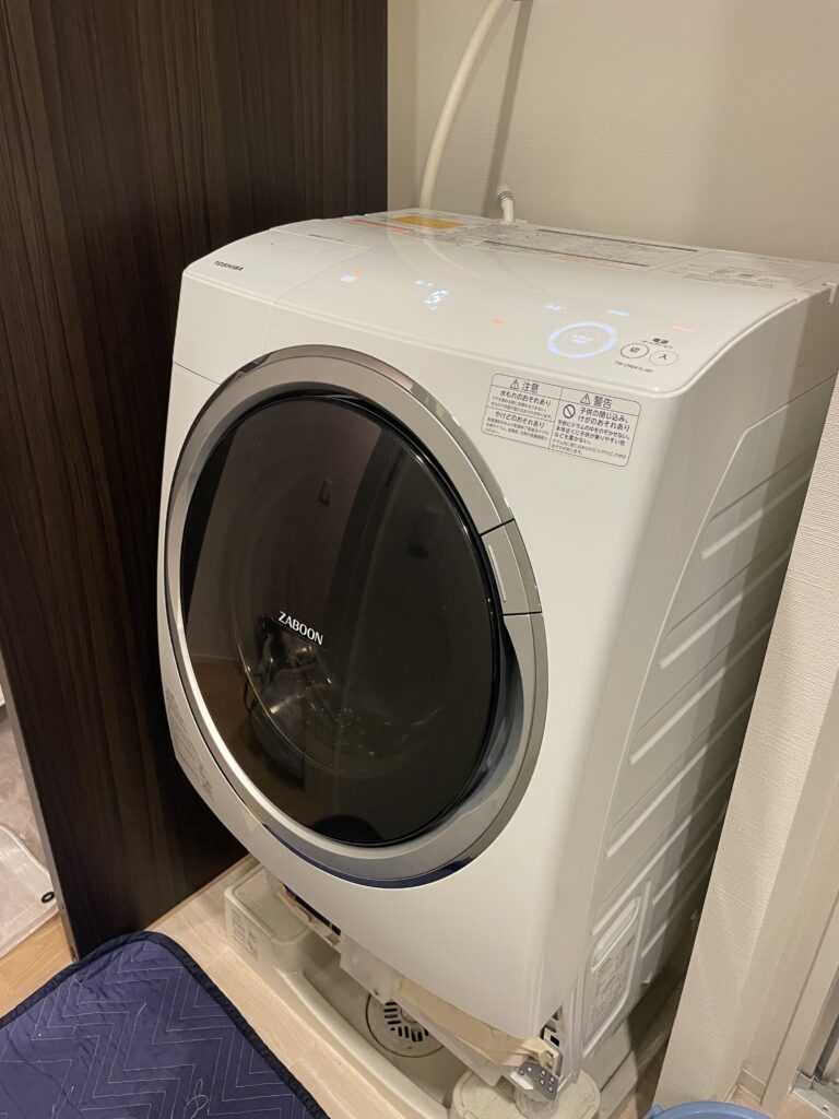 東芝ドラム式洗濯機TW-Z96X1L乾燥機能使ってないとこんな感じになっ