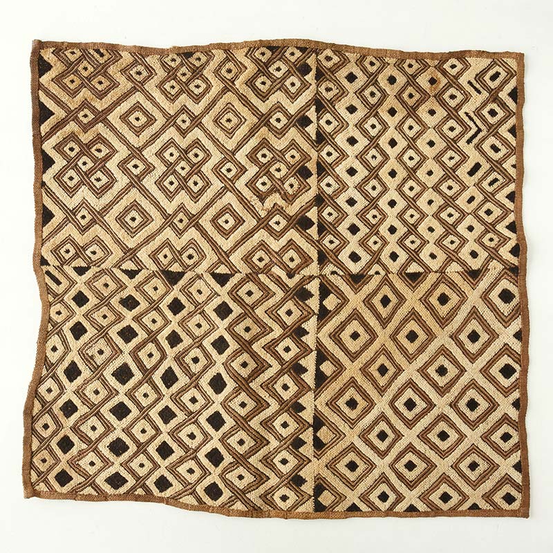 クバ布 草ビロード アフリカ ヴィンテージ クバ布 草ビロード アフリカ