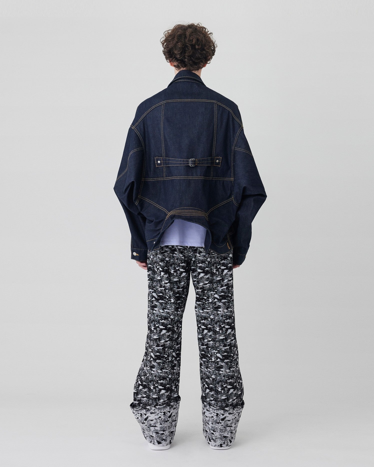 double-end selvedge denim blouson – beautiful people online store