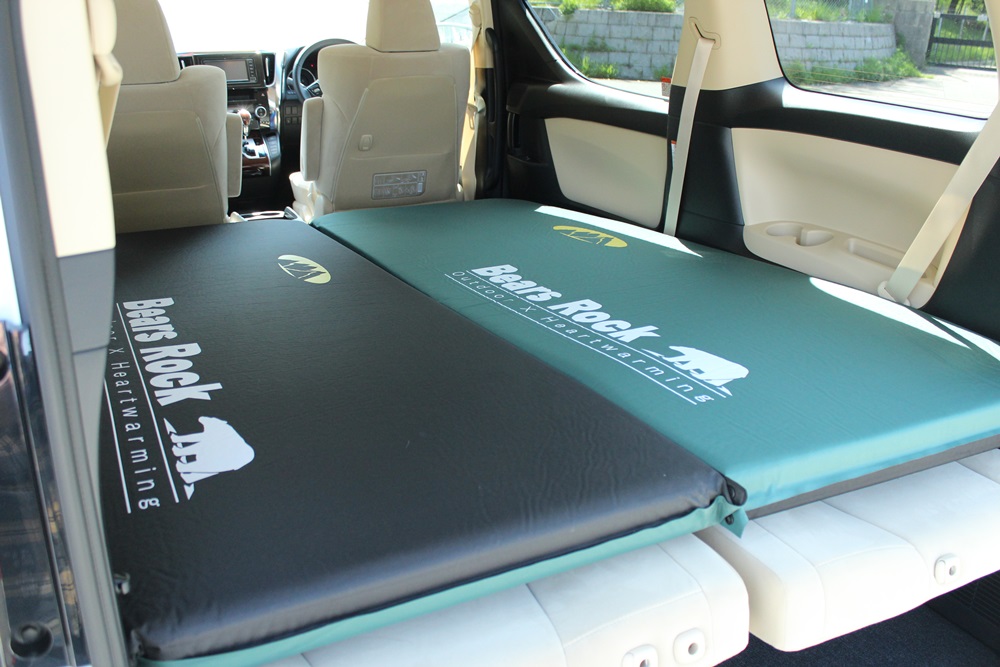 インフレータブル(自動膨張式)マット8cmキングサイズ MT-108K - Bears