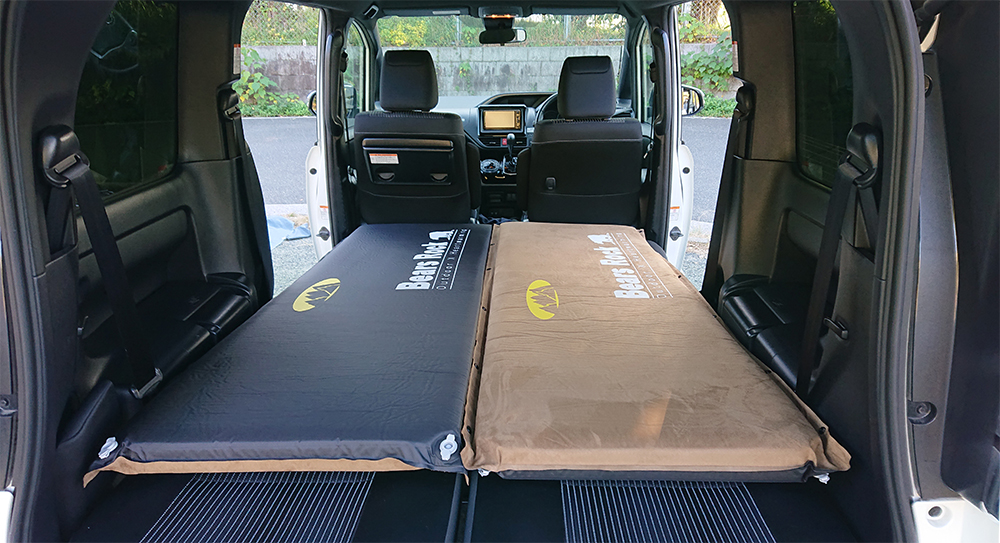 インフレータブル(自動膨張式)マット8cm MT-108F - Bears Rock:寝袋