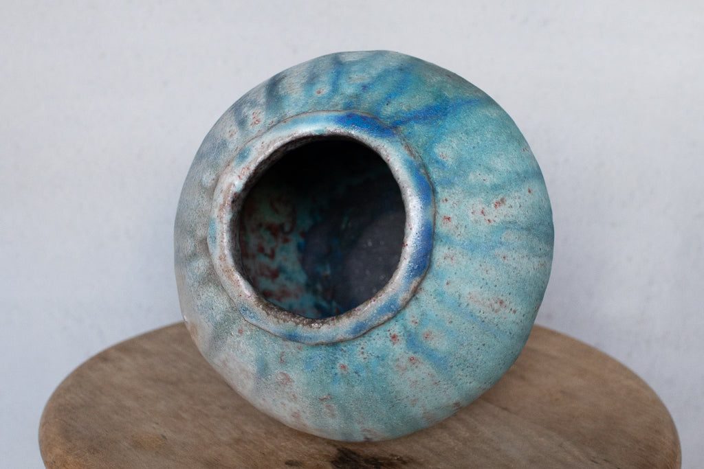 高橋燎 / 壺 花器 オブジェ 薪窯（トレインキルン）'24個展出展作品