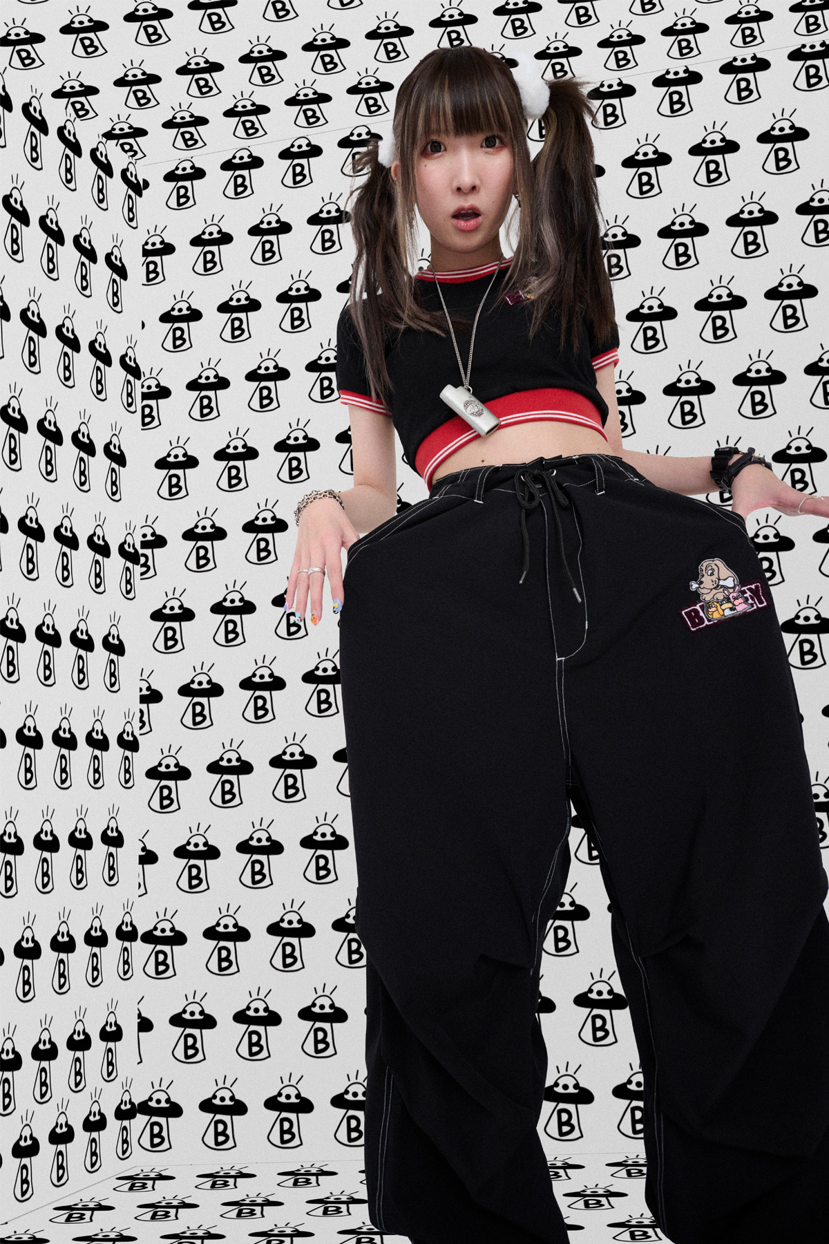 BEFTEY / 【GALFY × BEFTEY】コラボスノーパンツ（ブラック）