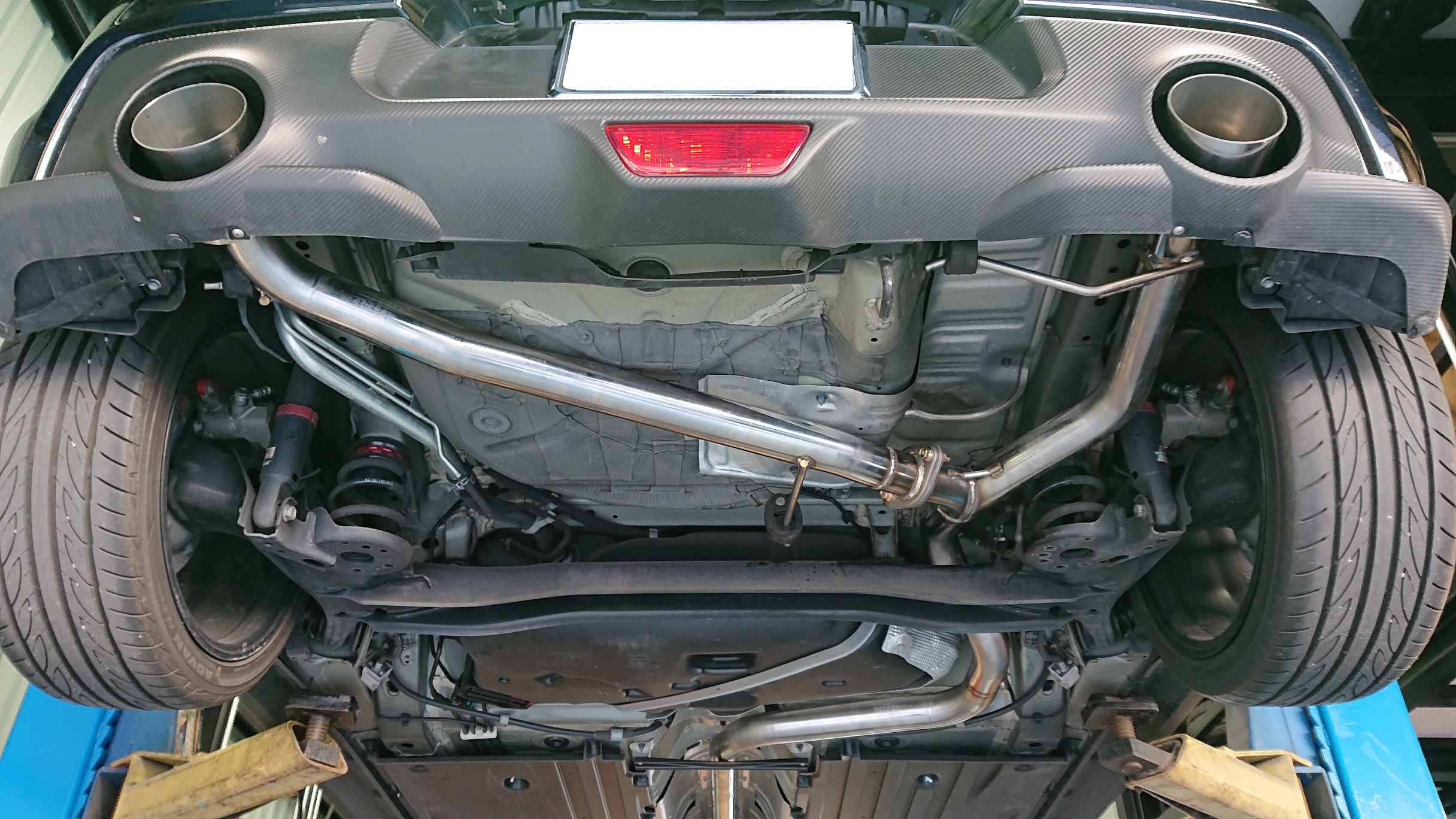 ZC33S スイフトスポーツ オールステンマフラー 60-115Φ リアピース