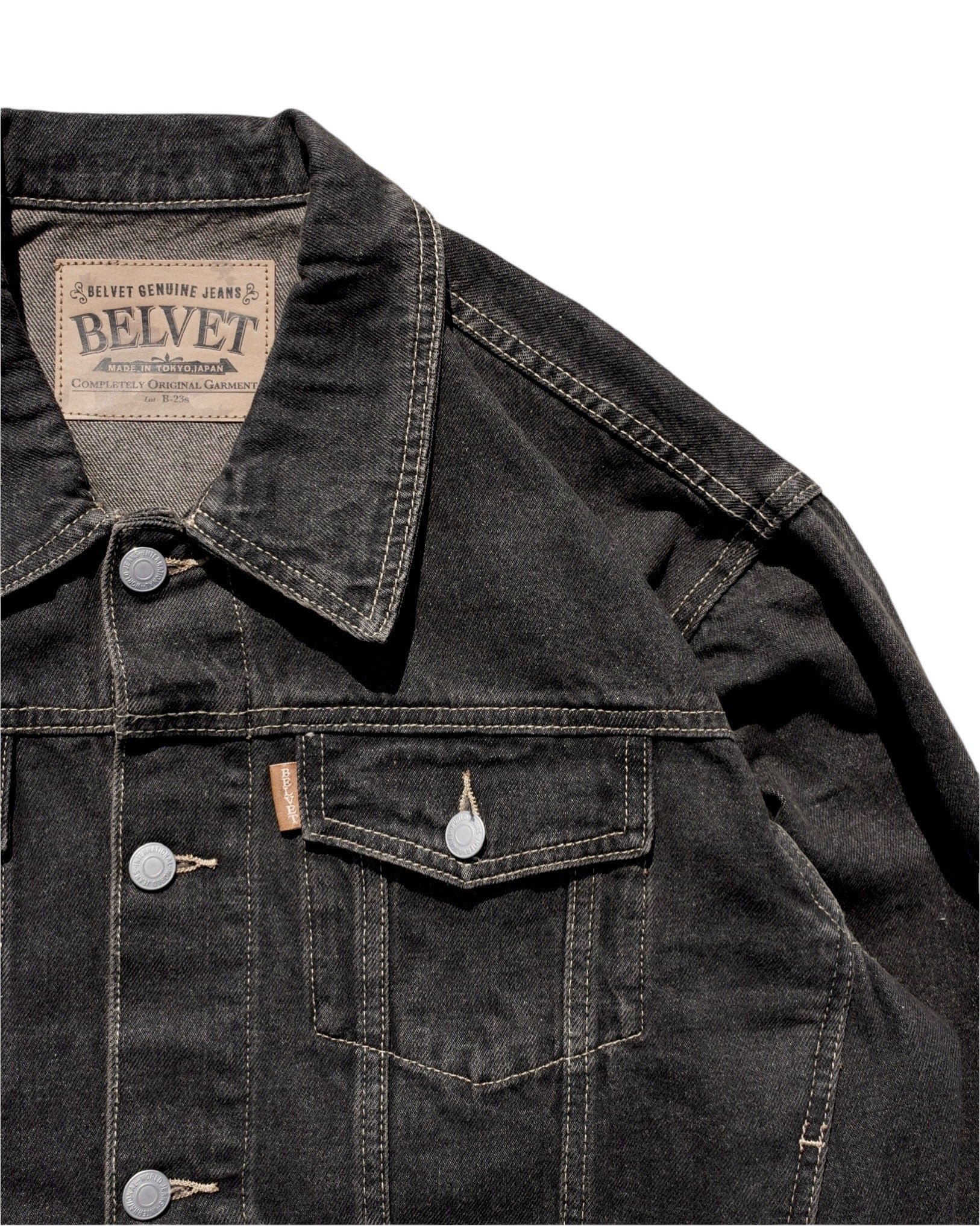 Washed Black Denim Set up / Jacket – BELVET