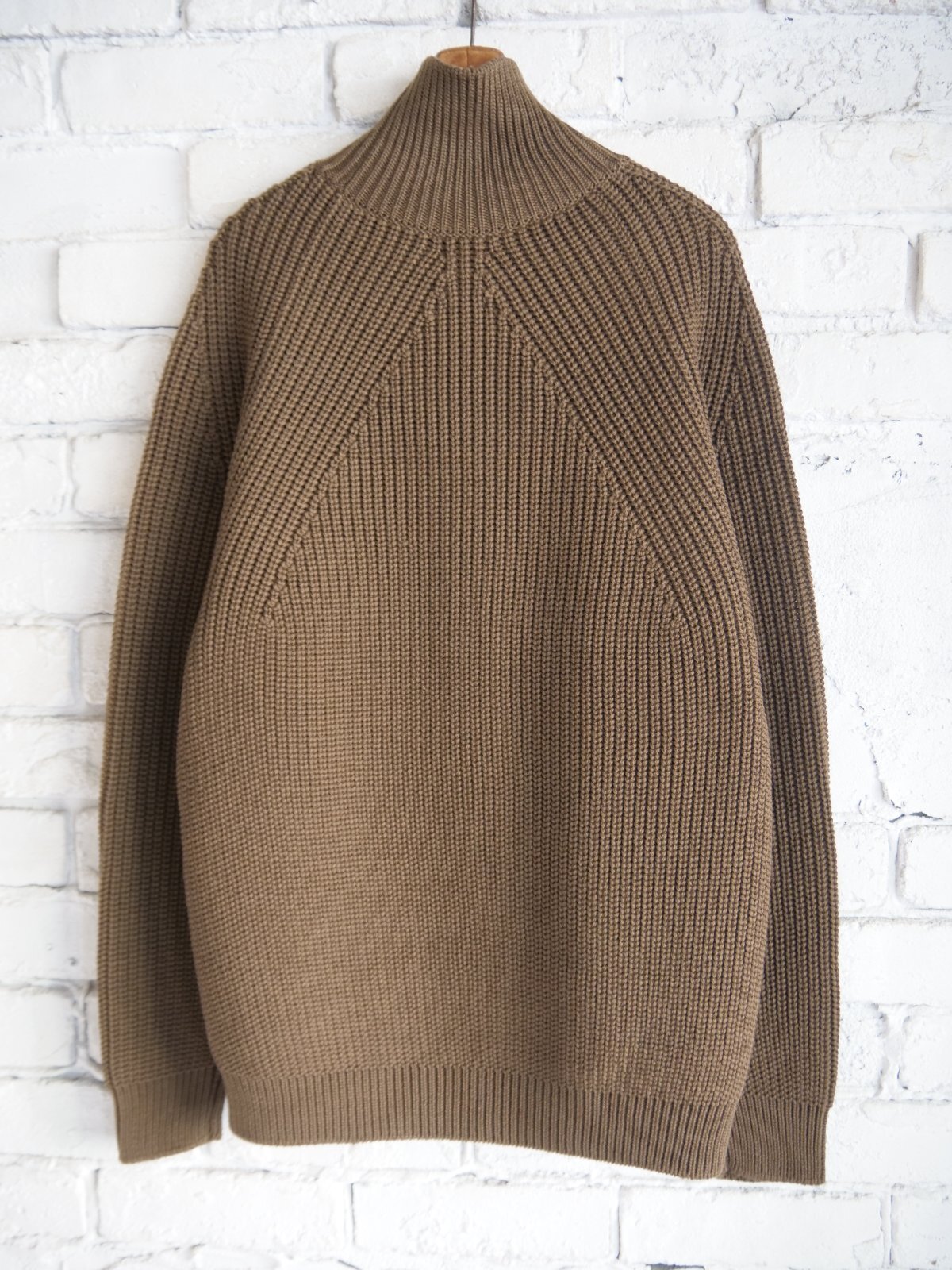 BATONER【MEN'S】バトナー シグネチャータートルネックニット（BN-24FM