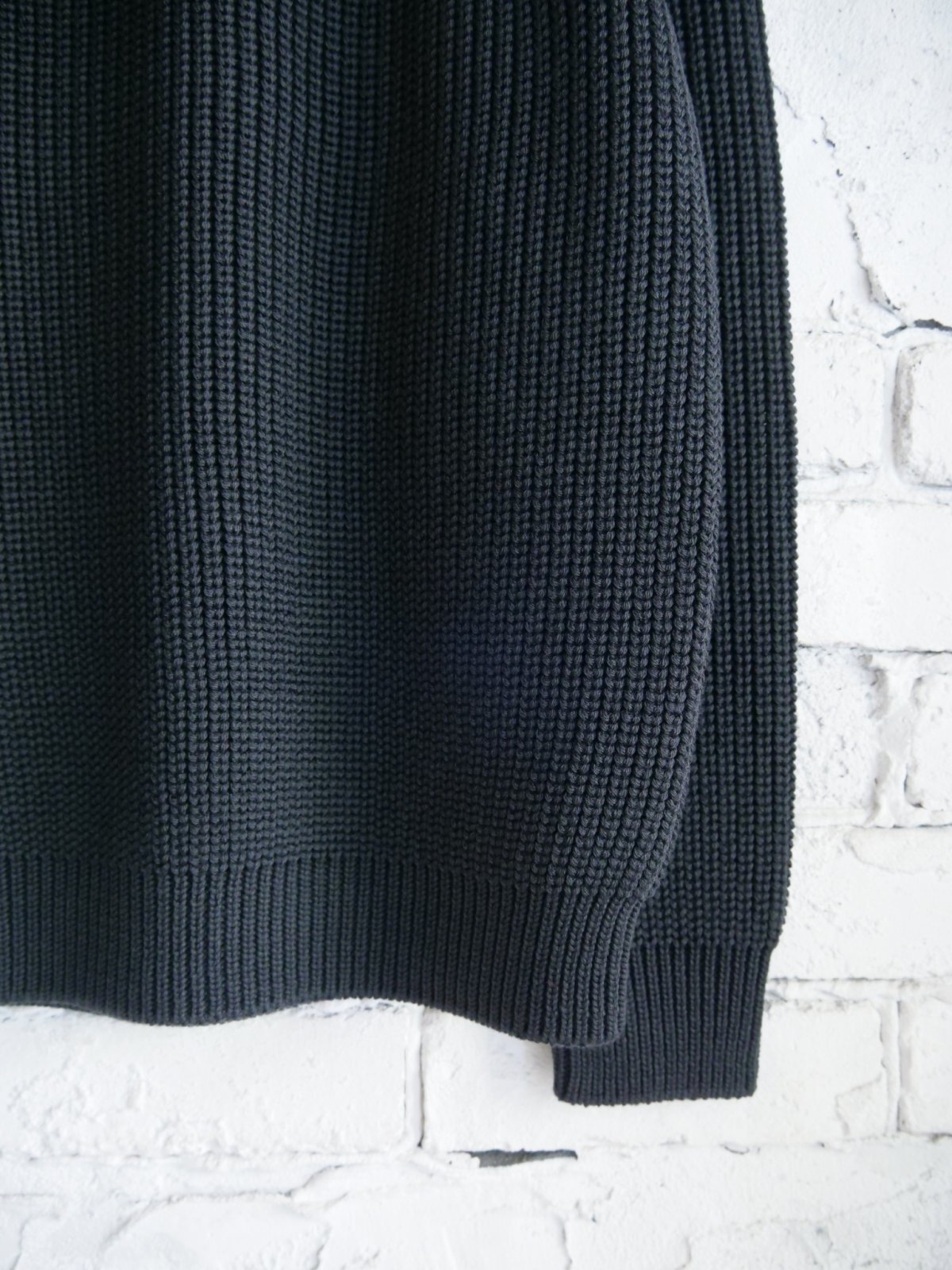 BATONER【MEN'S】SIGNATURE CREW NECK KNIT バトナー シグネチャー