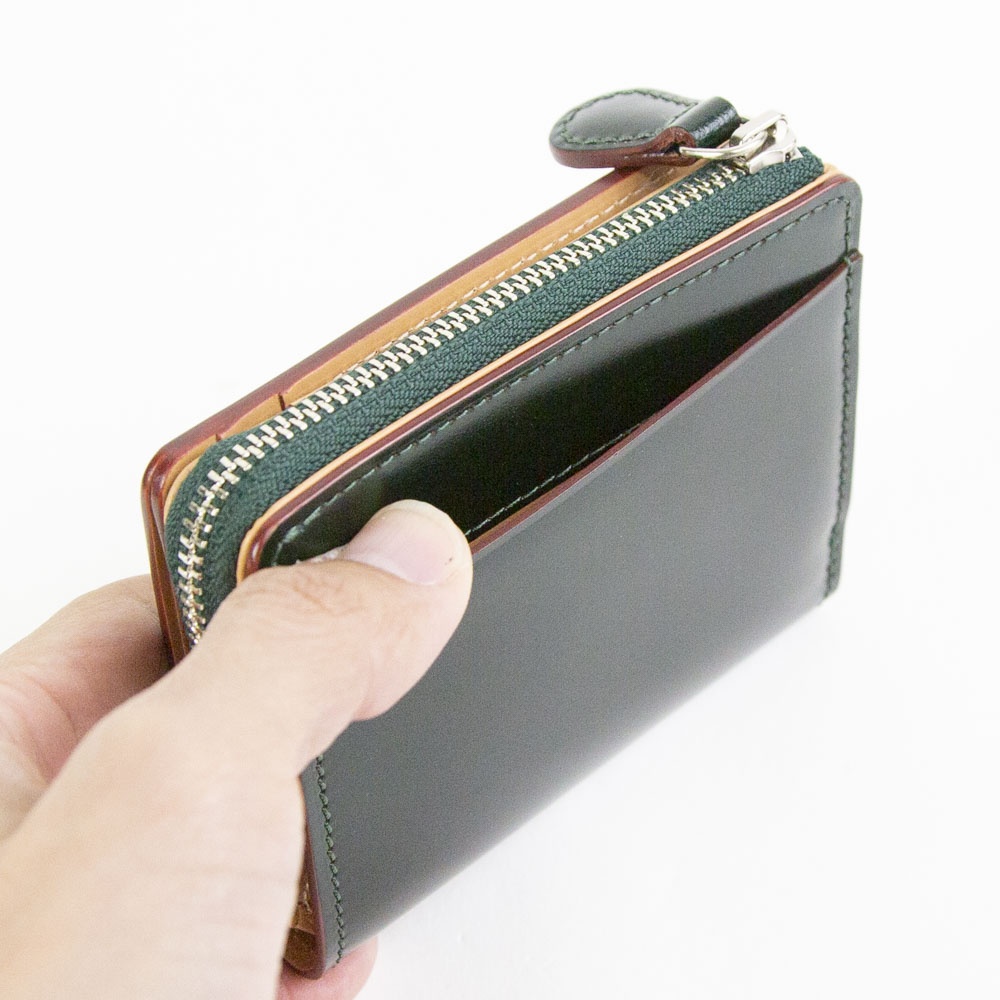 GANZO CORDOVAN2 ガンゾ コードバン2 L字ファスナー 折財布 59091