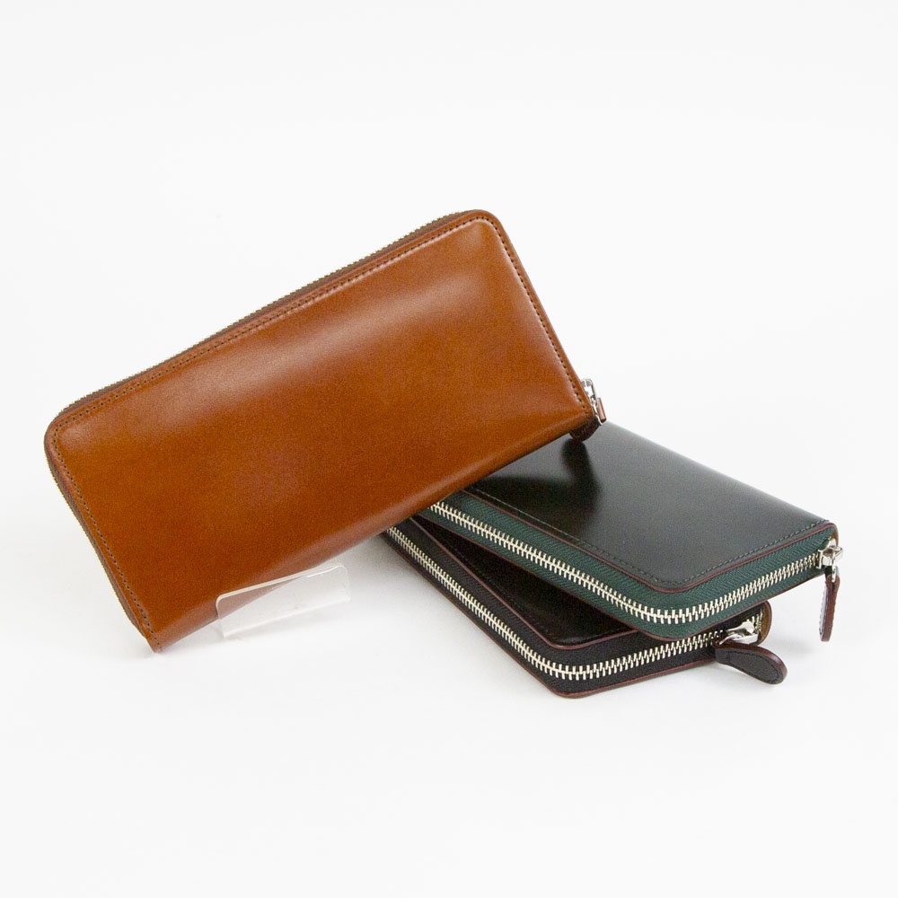 GANZO CORDOVAN2 ガンゾ コードバン2 ラウンドファスナー 長財布 57340