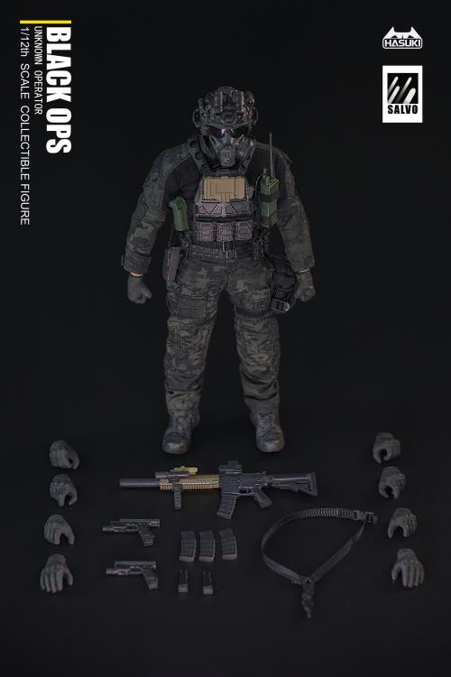 Hasuki 1/12 Black Ops Unknown Operator Action Figure | Berry Beary