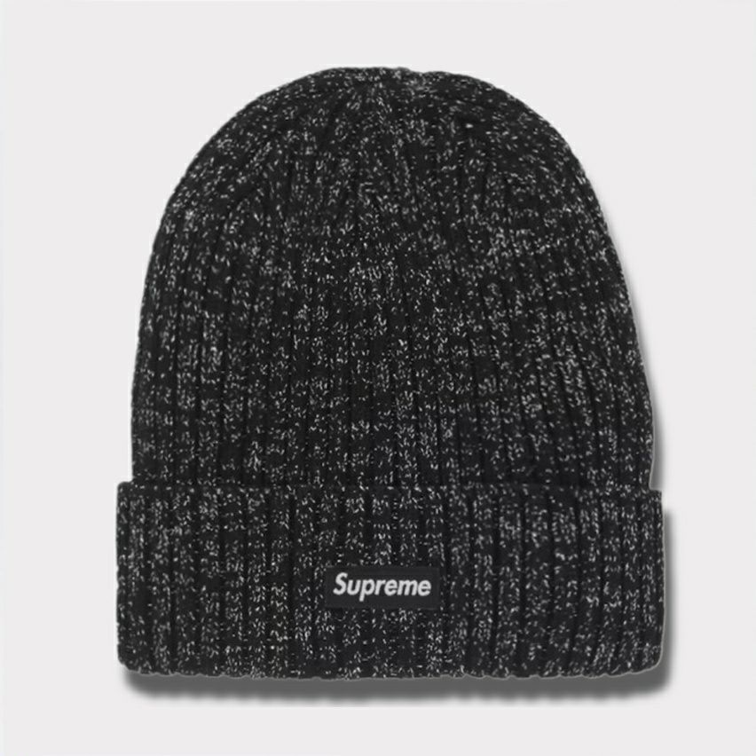 Supreme シュプリーム 2025SS Blackletter New Era Beanie ブラック