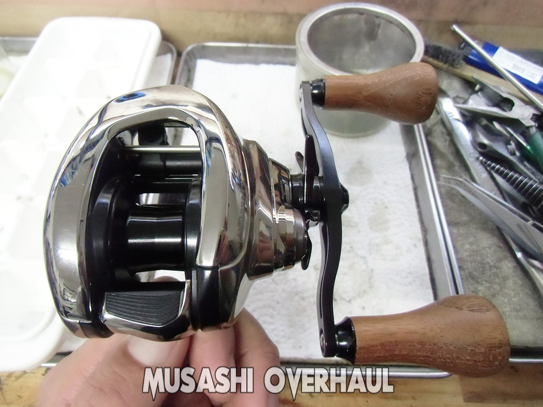 シマノ21アンタレスDC HGのオーバーホール修理とベアリング交換方法