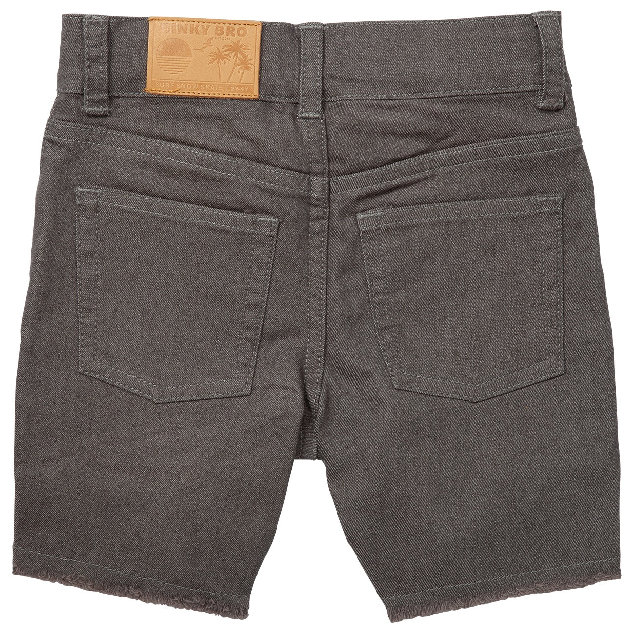 Waco Shorts | Grey | Fitted Denim | Cotton/Poly/Spandex Blend