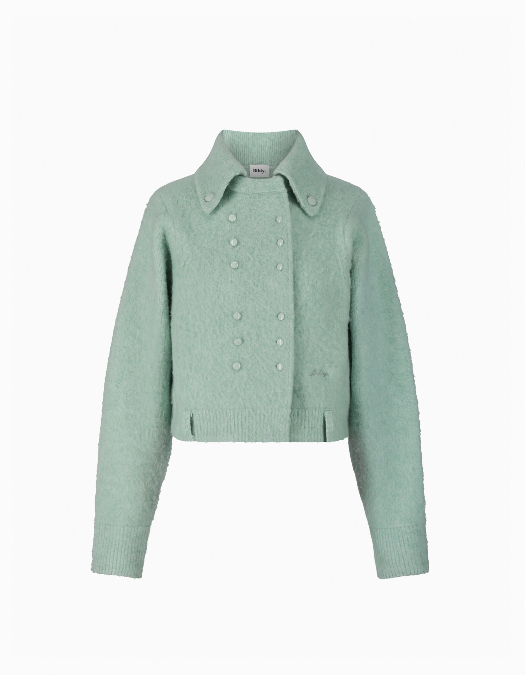 BIBIY. MADE | BIBIY. MOHAIR CARDIGAN GREEN｜Bibiy.