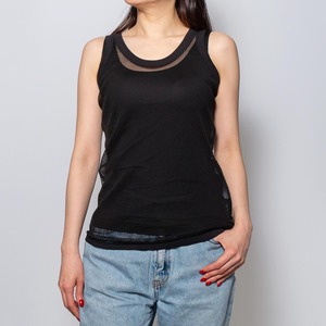 WINTER SALE】INSCRIRE(アンスクリア)CUT3 メッシュタンクトップ 正規