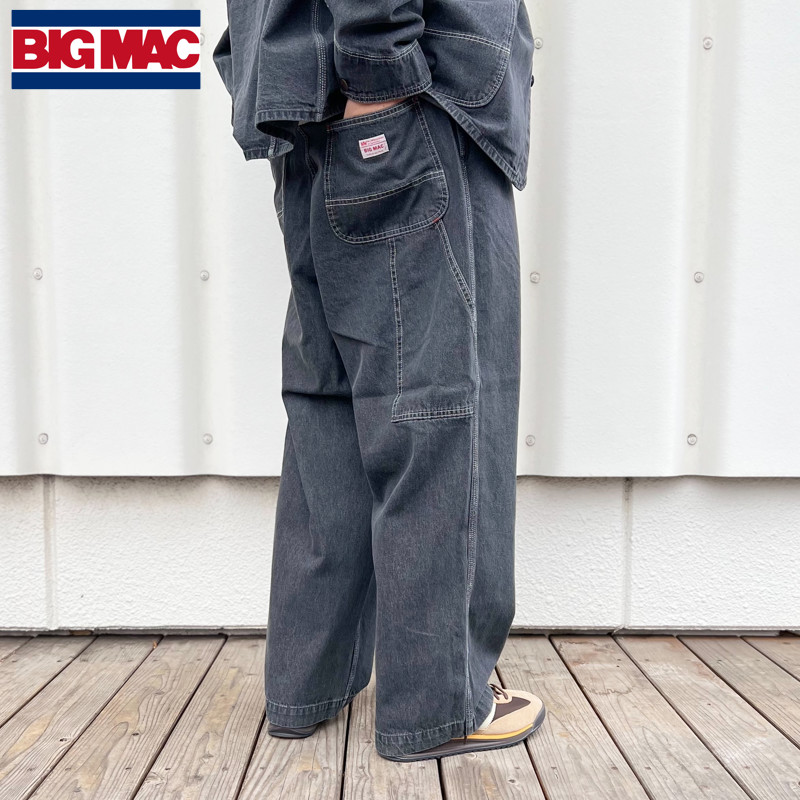 ビッグマック BIG MAC/【別注】ペインターパンツ/ブラックデニム
