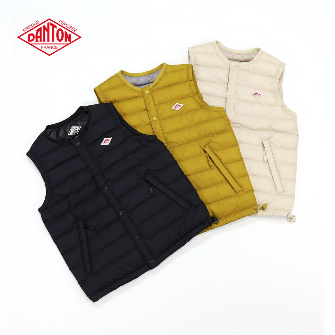 ダントン DANTON/インナーダウン クルーネックベスト DT-A0048 RRT/ベスト