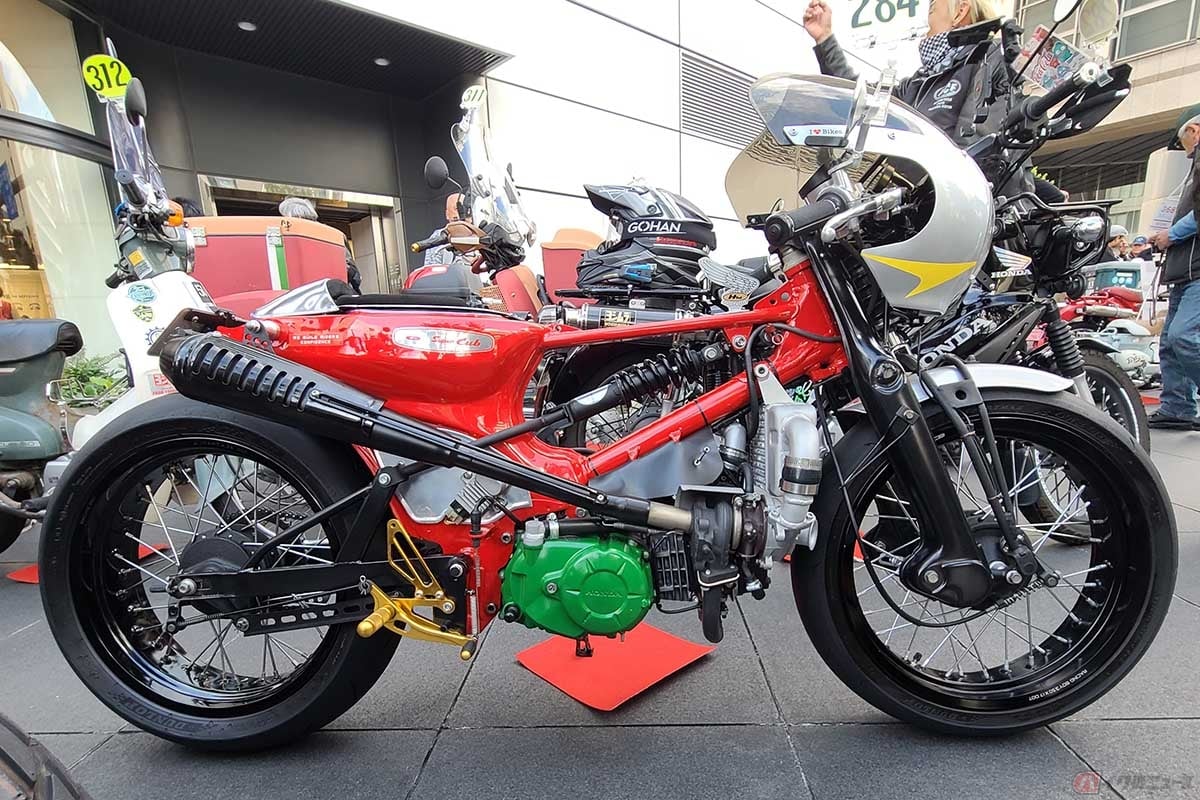 クセスゴ・スーパーカブ・カスタム第3弾!! スズキの軽用インタクーラー