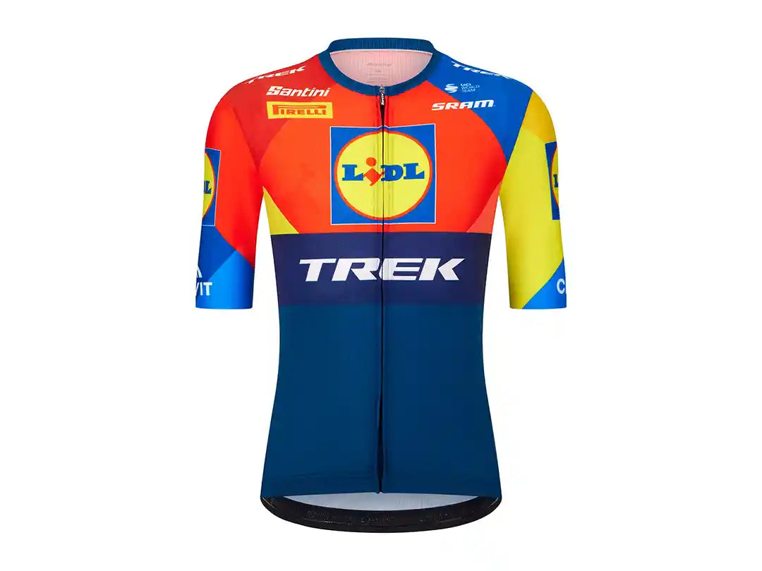 Santini Lidl-Trek レプリカレースジャージ