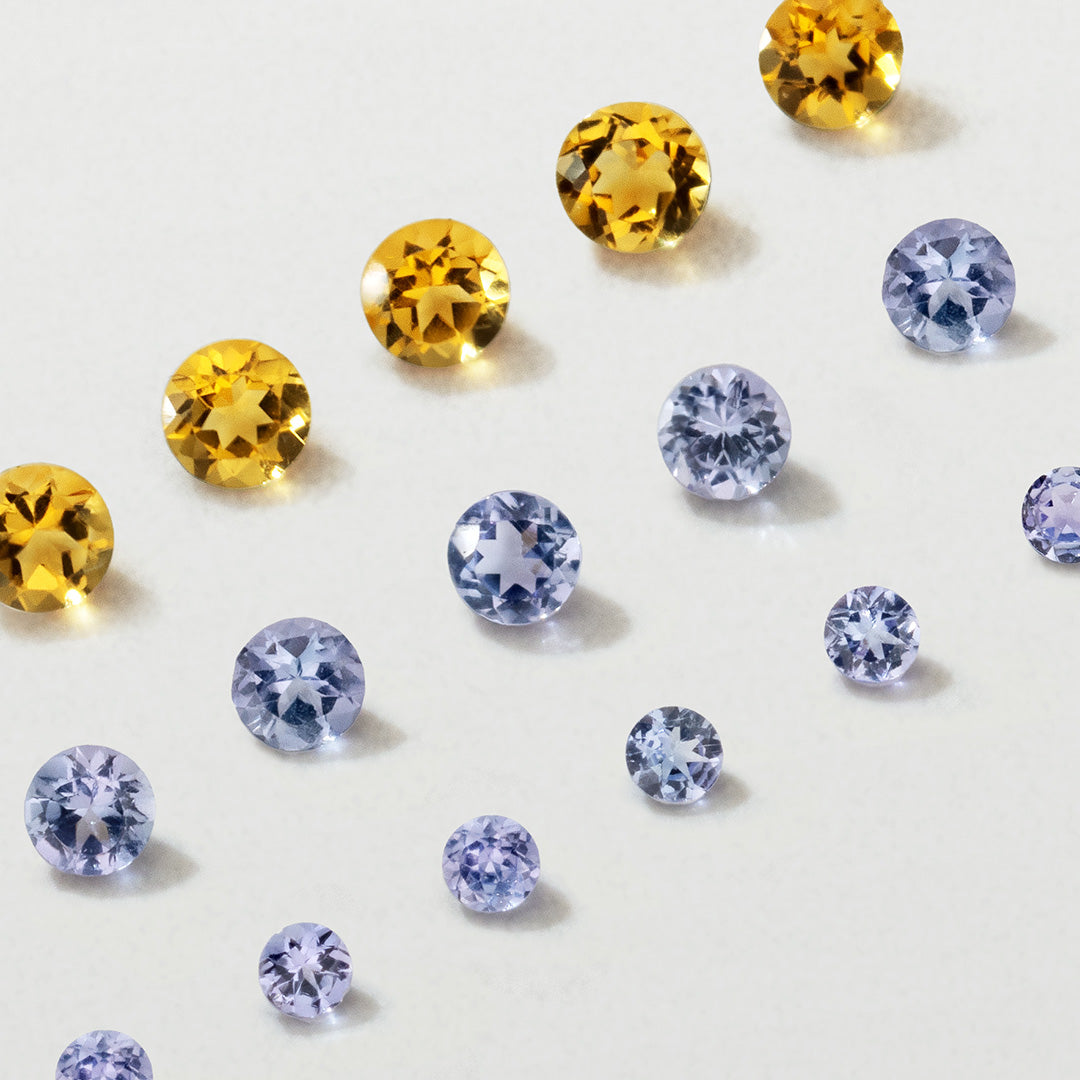 ビズー公式】ダイヤモンド K18 ホワイトゴールド イエローゴールド