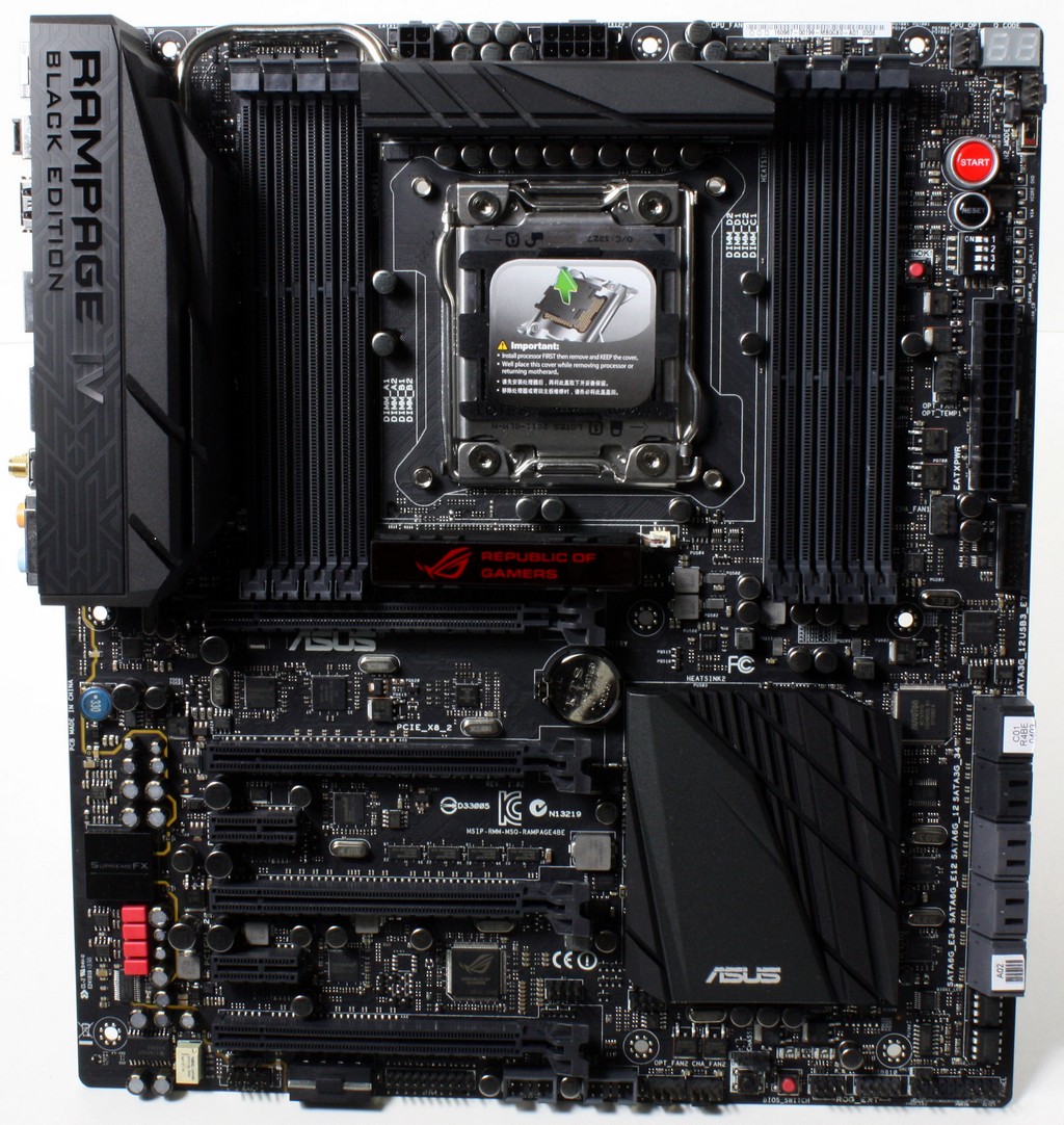 The Black is Back! ASUS Rampage IV Black Edition Motherboard