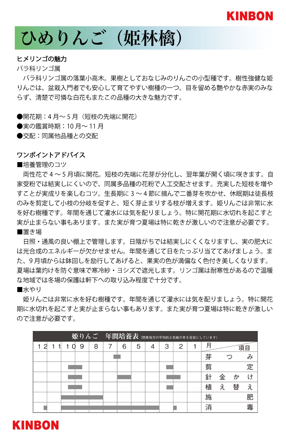 姫りんご | 盆栽、盆栽書籍、盆栽鉢の通販│近代出版