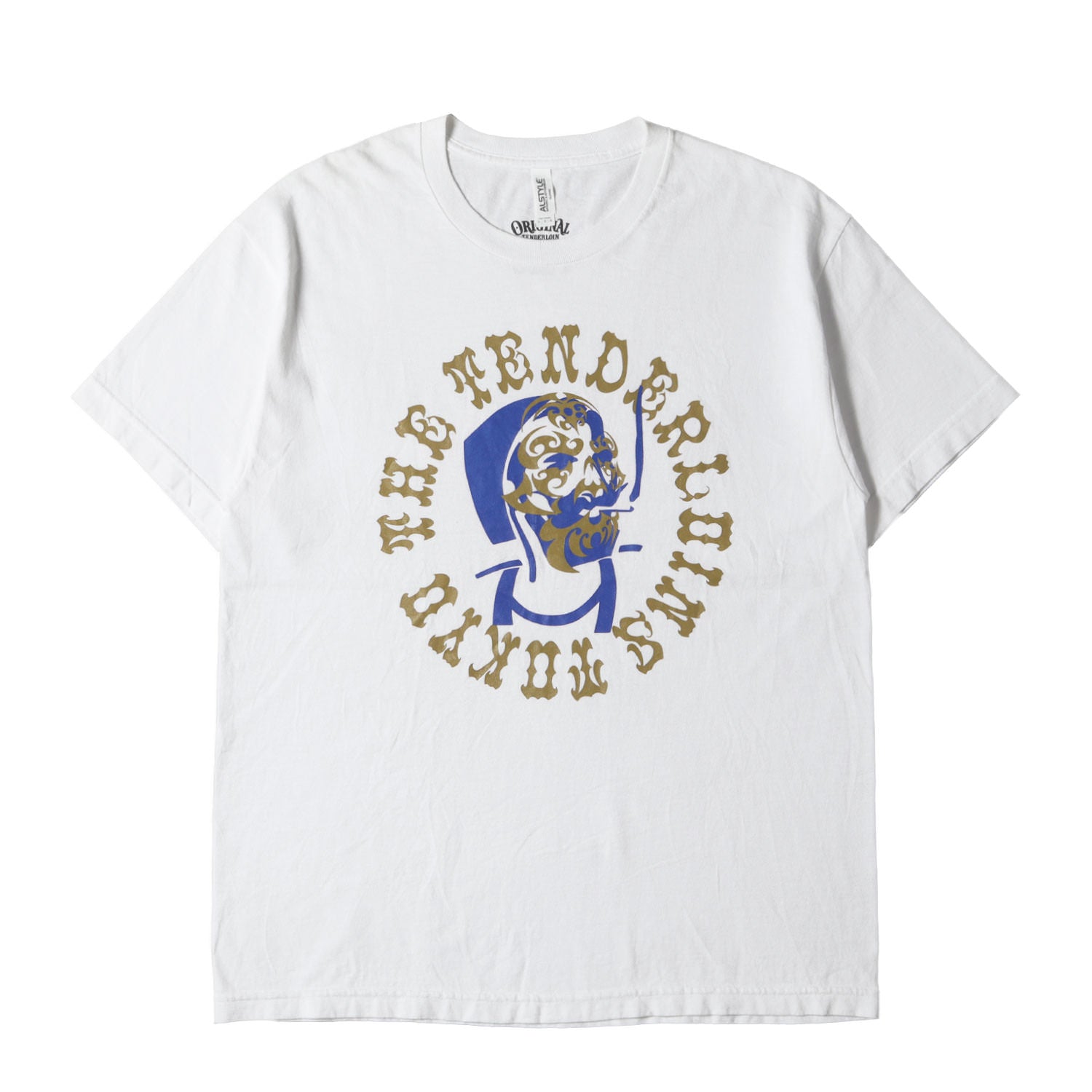 TENDERLOIN (テンダーロイン) 21SS ジグザグ & ボルネオスカル Tシャツ