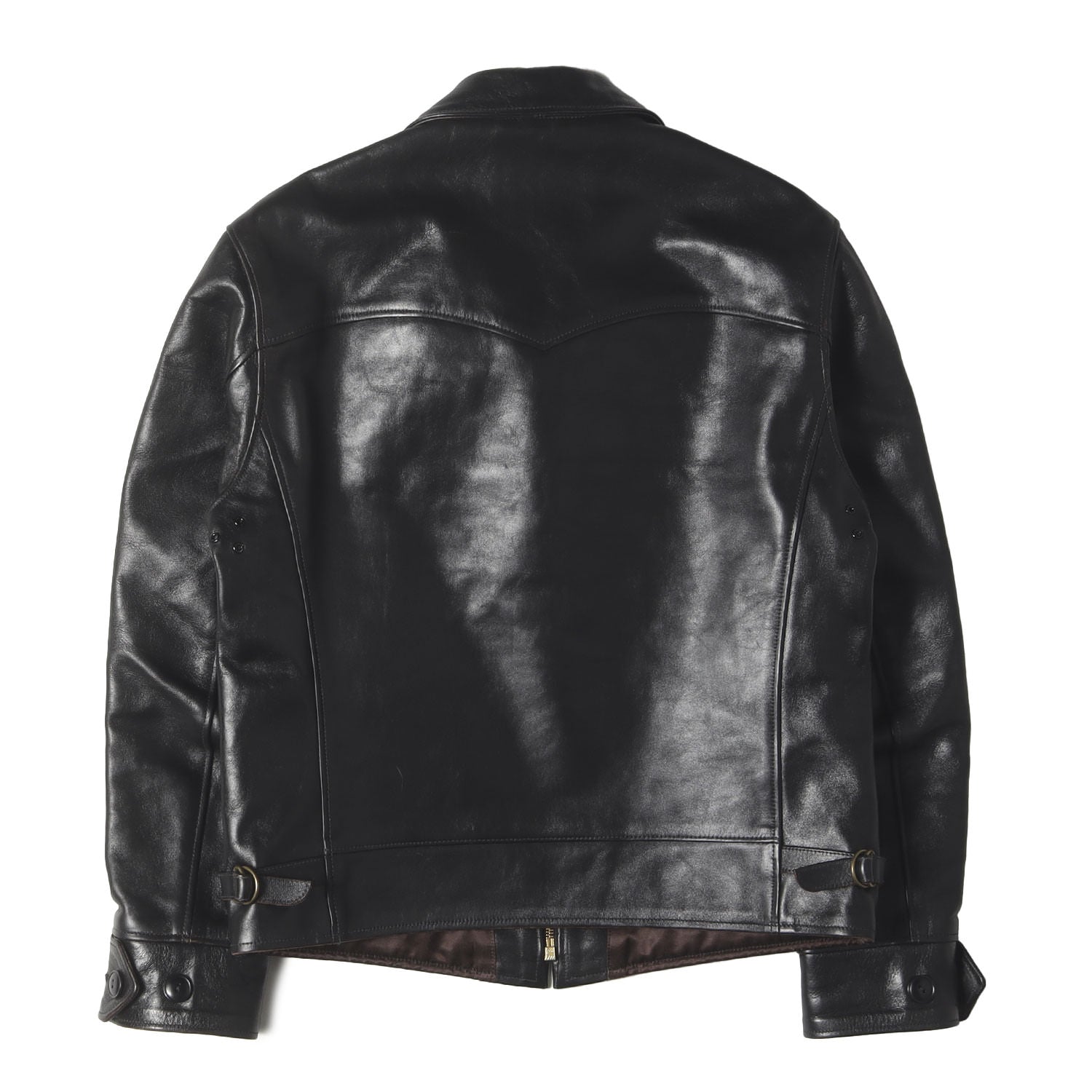 アメリカ屋別注 ハイウェイマン ホースハイドレザー シングル