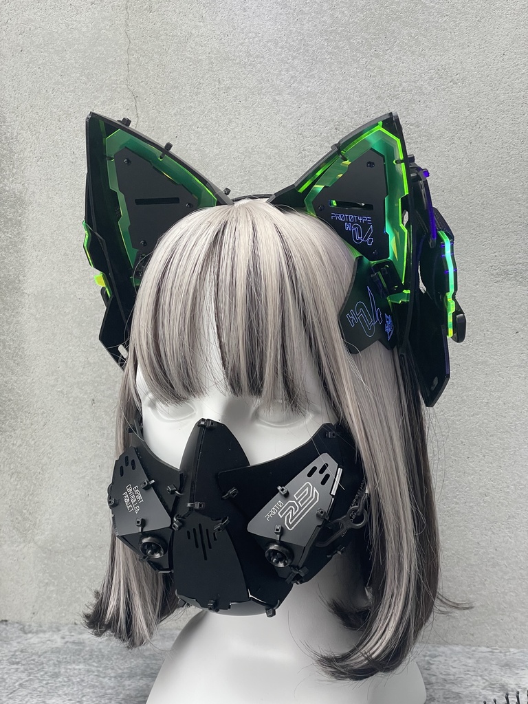 大型立体ネコミミユニット H-04 - 中央町戦術工芸 - BOOTH