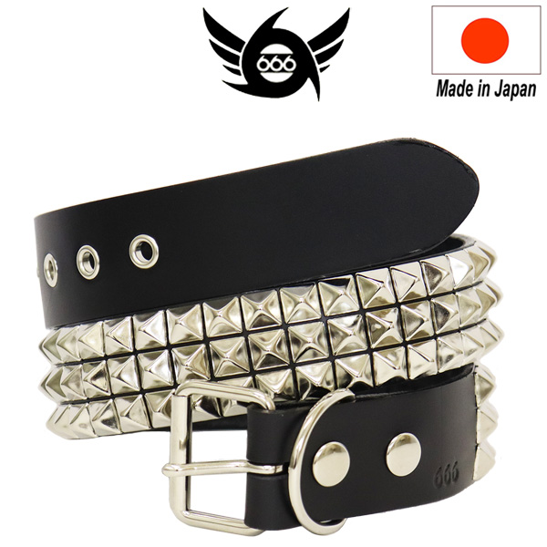 正規取扱店 666 Studded Gear スタッデッドギア 3連 スモール