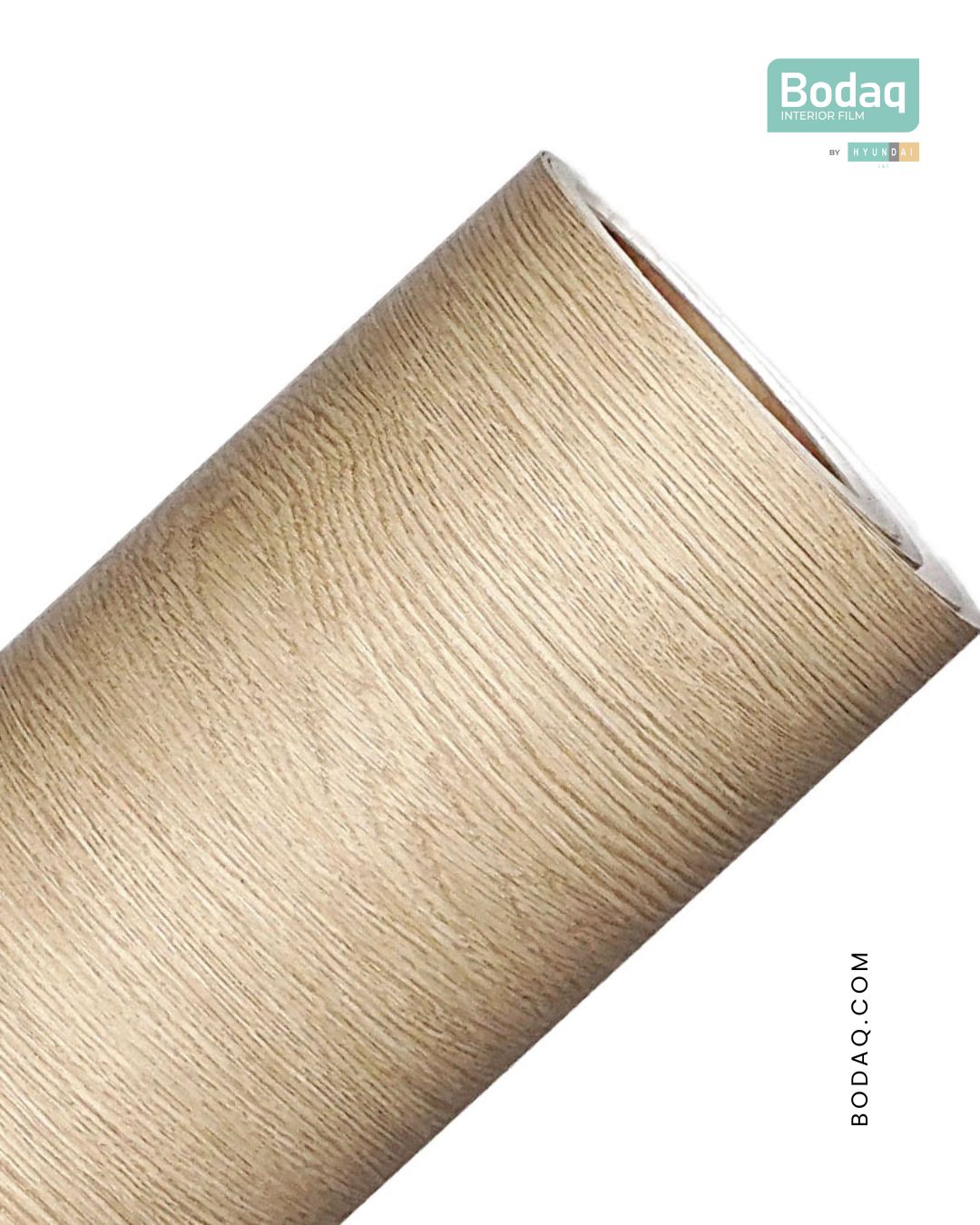 ZX107 Satin Oak Interior Film - Wood Collection