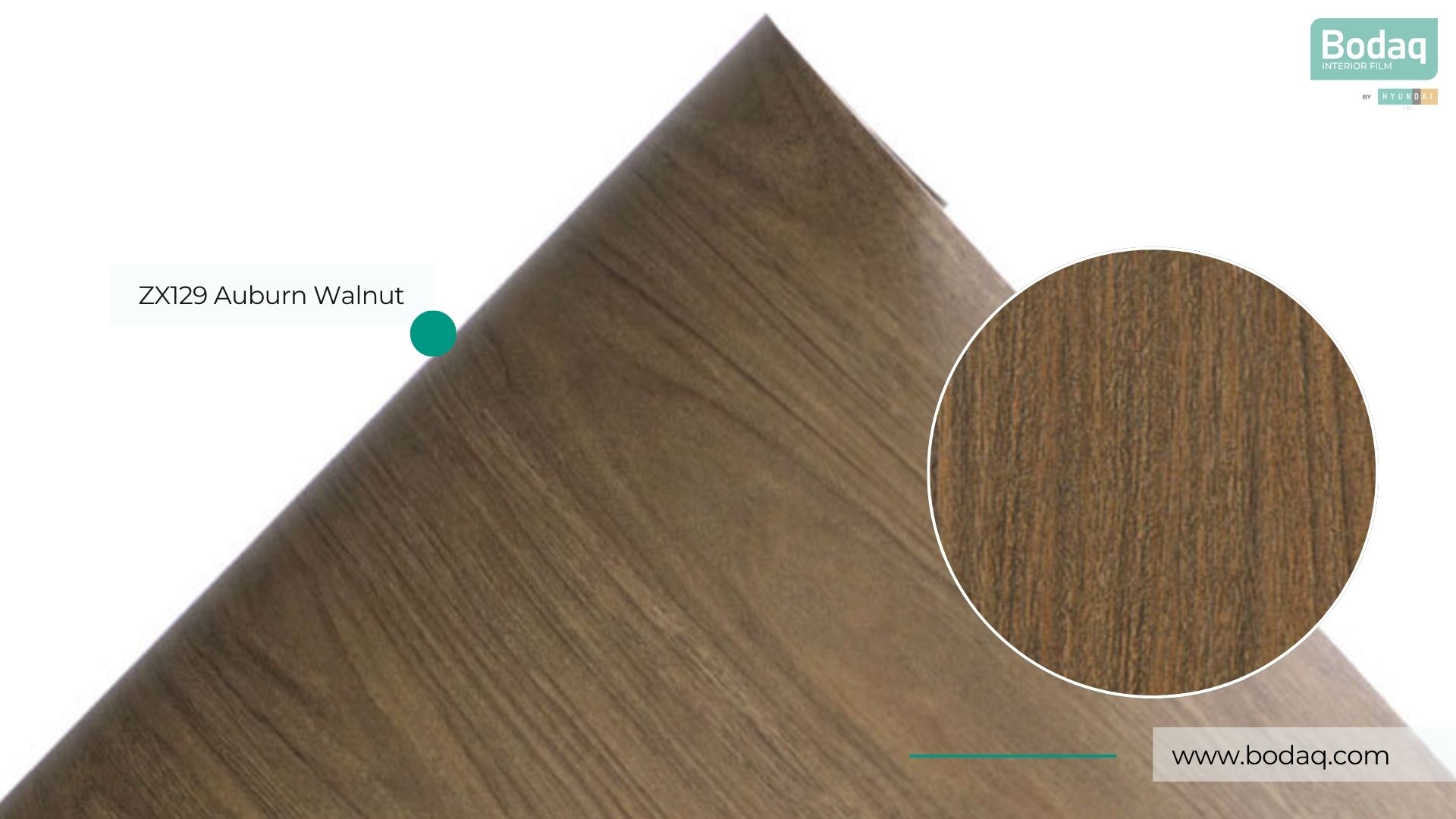 ZX129 Auburn Walnut Film - Wood Collection