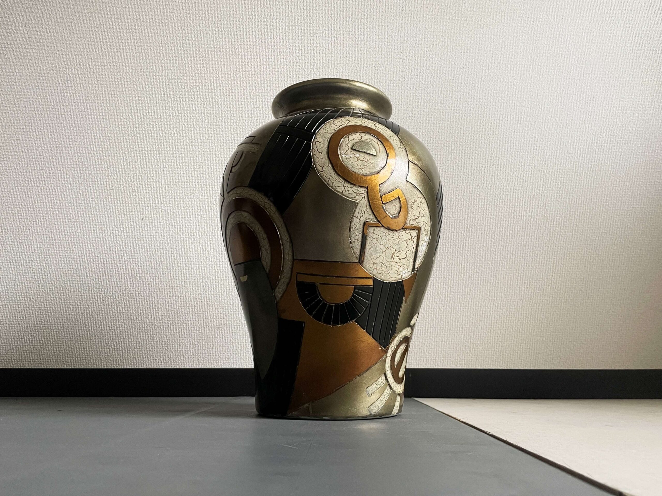 No.9507「フラワーベース：アールデコ」高さ39cm SOLD | ボルトナット