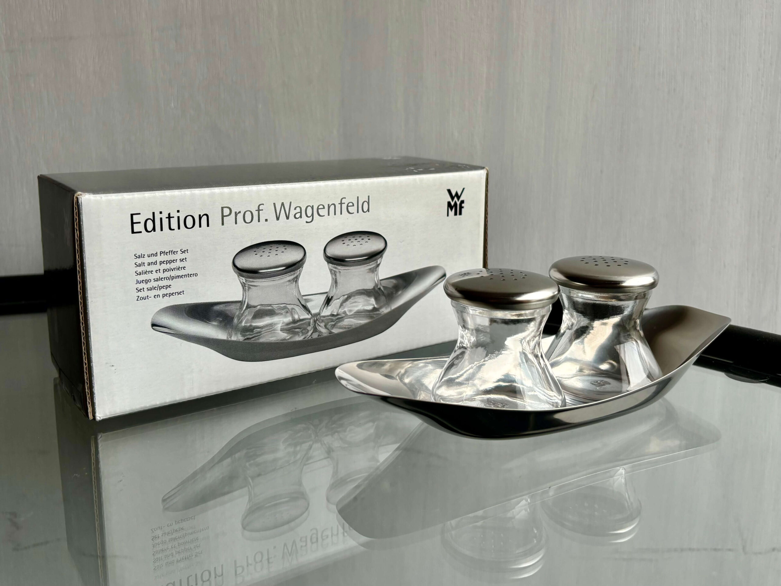 No.11040「WMF〈Edition Prof. Wagenfeld 〉ソルト＆ペッパー