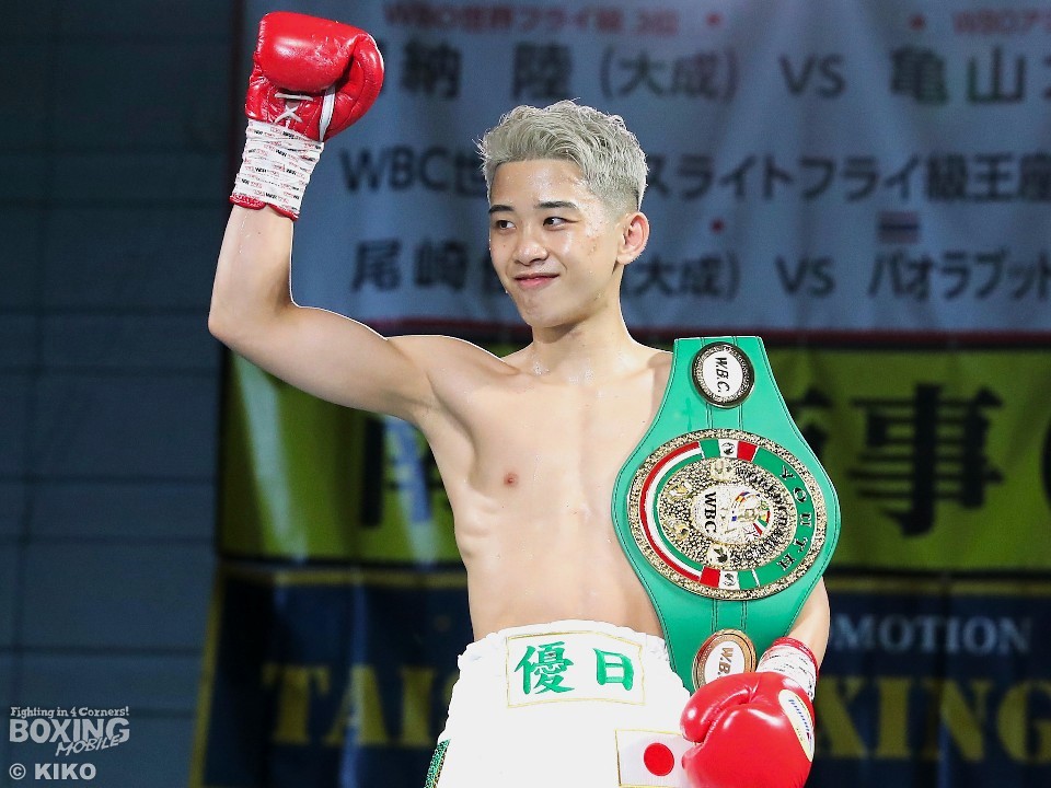 尾崎優日(21=大成)の試合はダブルタイトルマッチに昇格 | ボクモバ